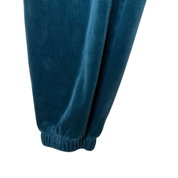 Old Navy Green Velour Cropped Sweatshirt and Jogger Pants Sz S  Cozycore, Soft - Picture 8 of 15